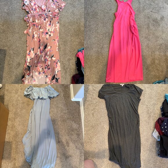 Spring/Summer Maternity LOT (Size L) - 11 Pieces! - Picture 1 of 12